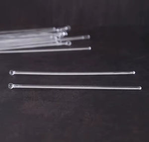 100 Clear Swizzle Sticks Cocktail Stirrers